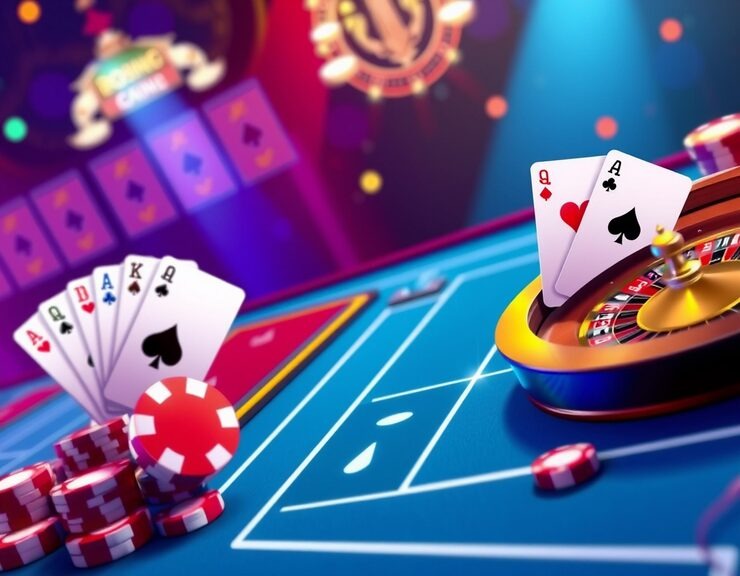 mekanik4d Texas Poker table interface showing dealt cards and betting controls
